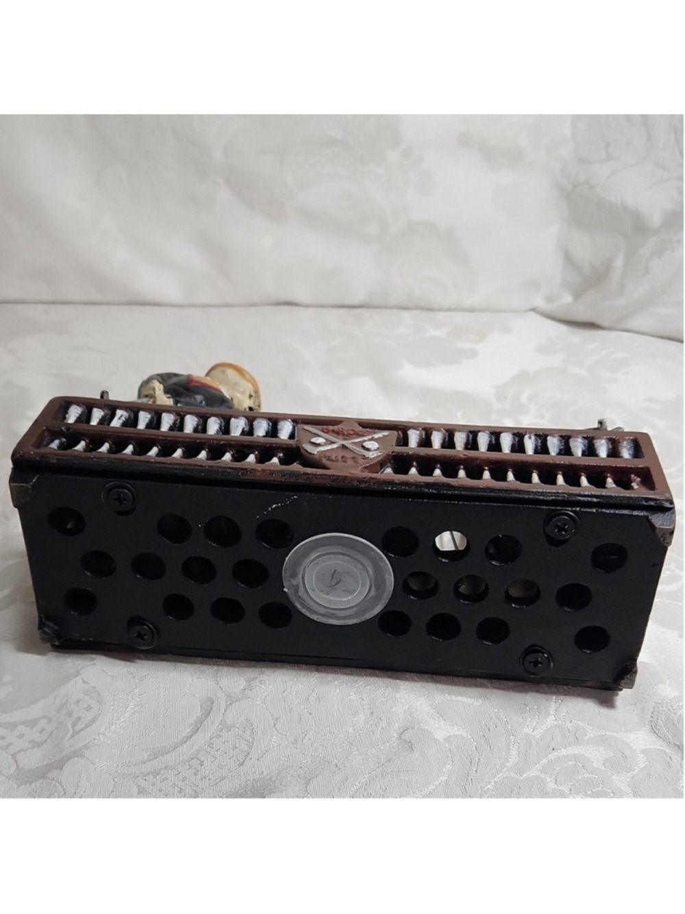 Vintage Golf Mechanical Cast Iron Coin Bank | Birdie Putter & Caddie Figurine - Picture 6 of 13